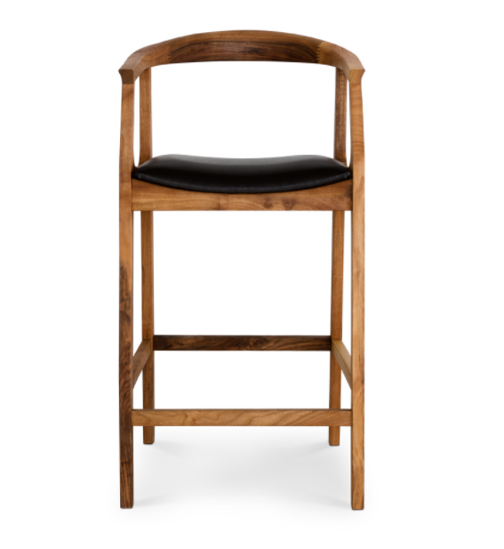 Дизайнерский барный стул №4 из массива