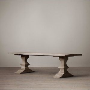 Прямоугольный обеденный стол из массива №22-ВТ