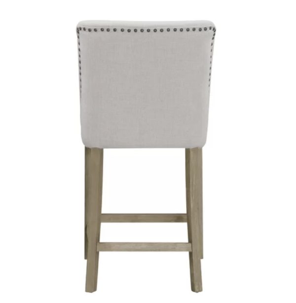 Дизайнерский барный стул №11 из массива